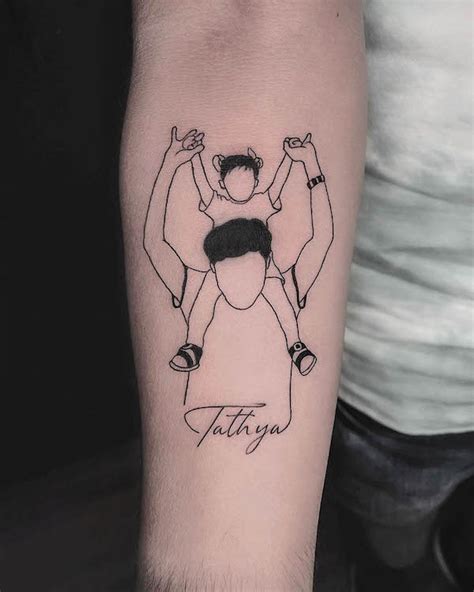 53 tatuaggi padre